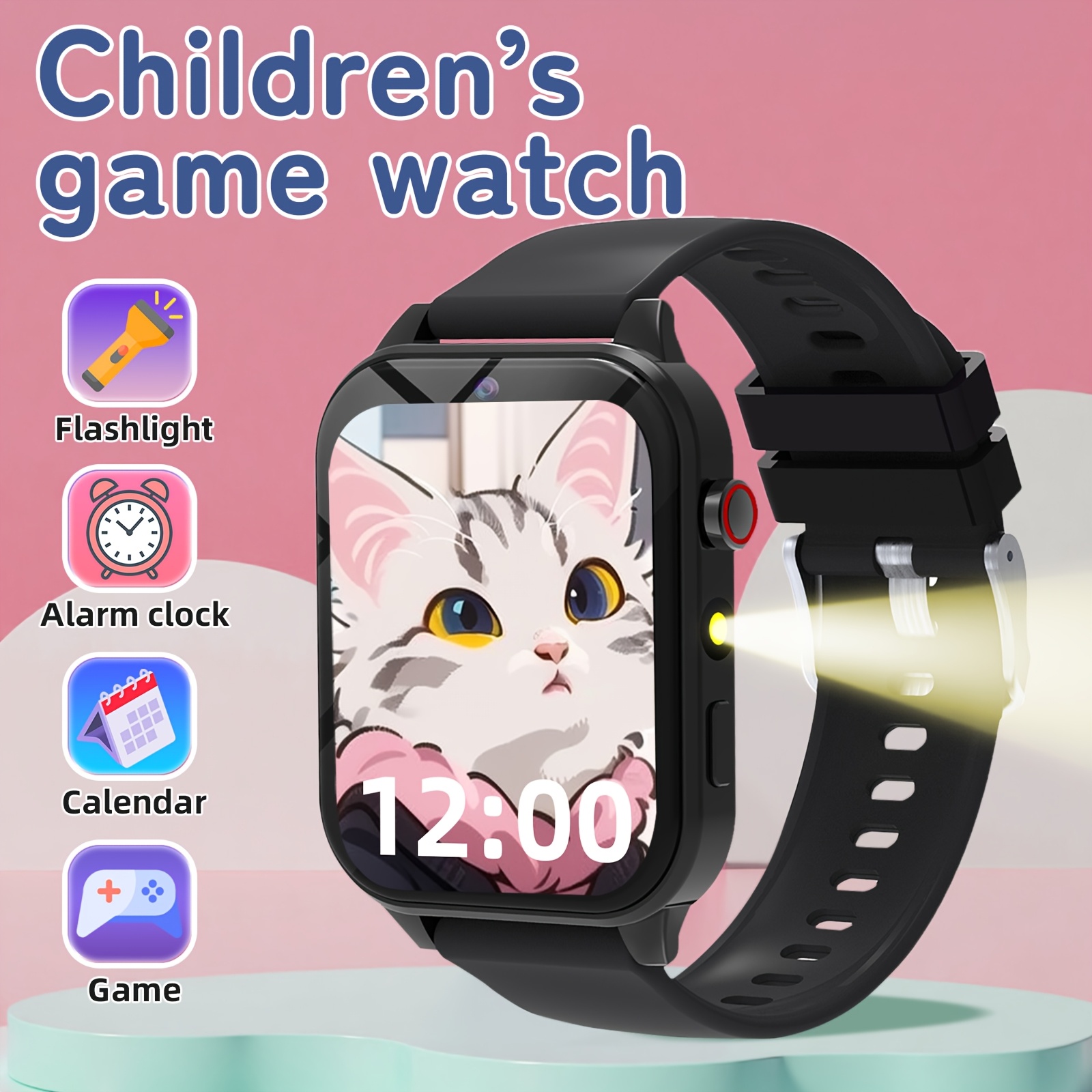 Smartwatch Watches For Boys - Jam Tangan Pintar Anak dengan Permainan