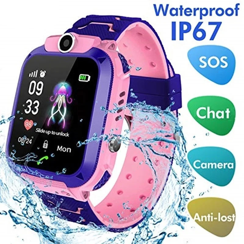 Smartwatch Digital Watches For Girls - Jam tangan pintar anak, 2G panggilan