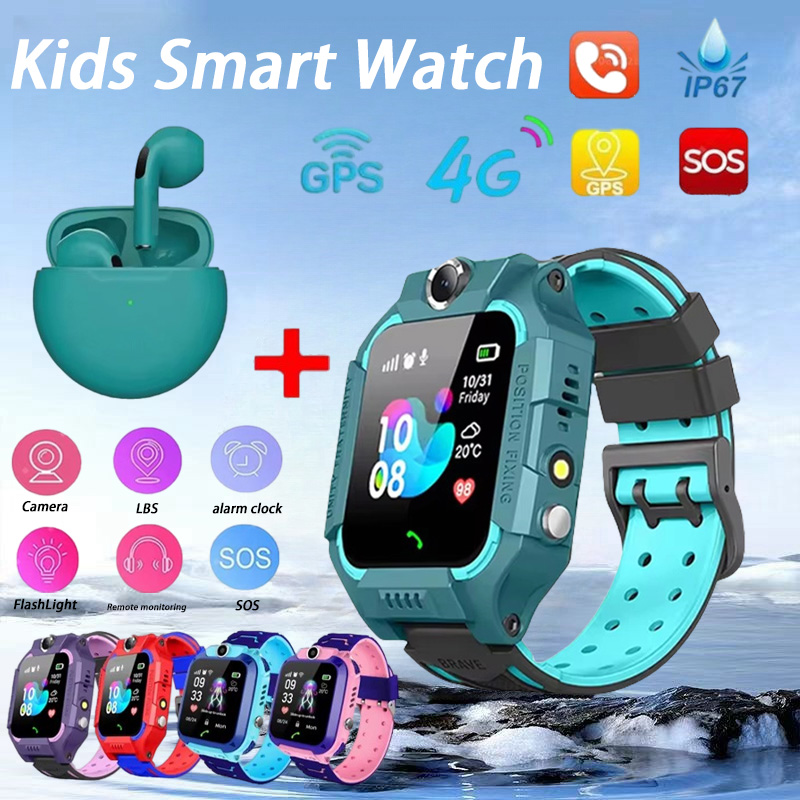 Smartwatch Watches For Boys - Jam tangan pintar anak, arloji telepon