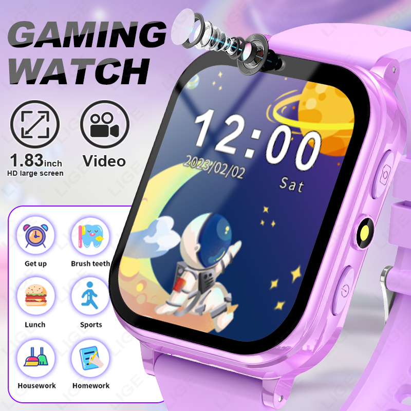 Smartwatch Digital Watches For Girls - LIGE Jam Tangan Pintar Digital Anak