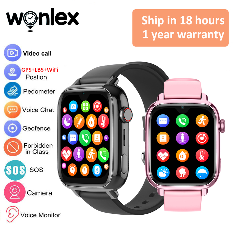 Smartwatch Watches For Boys - Wonlex KT34 Jam Tangan Pintar Anak