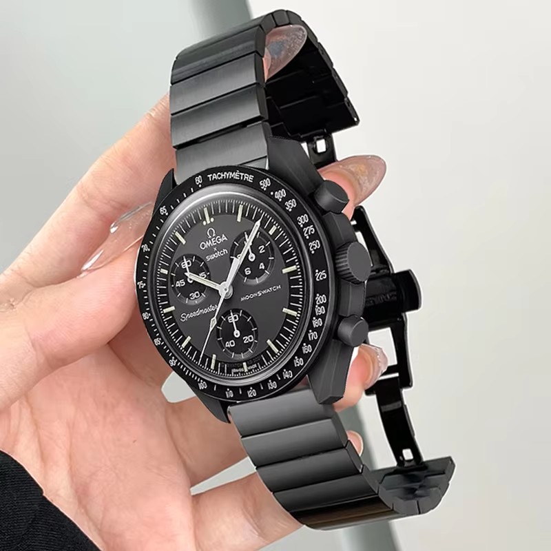Omega Watches Smartwatch - Tali Jam Tangan Stainless Steel 20mm
