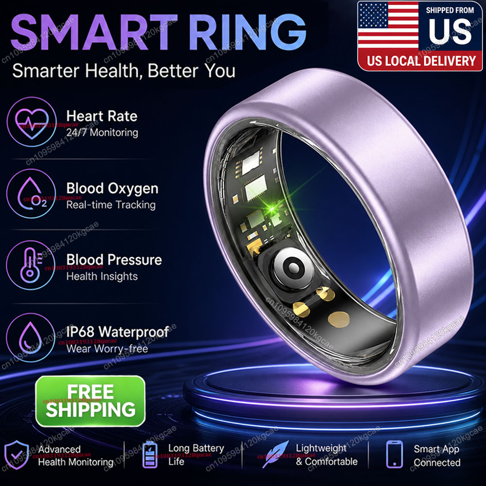 Smartwatch Sports Watches For Men - Cincin Pintar Pemantau Detak Jantung, Oksigen