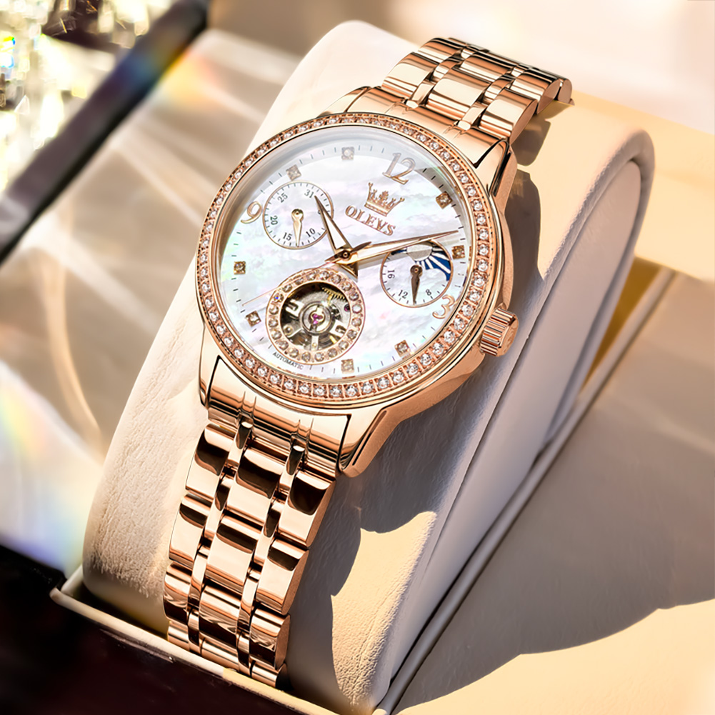Anti-Magnetic Watch - OLEVS Jam Tangan Wanita Jam Tangan