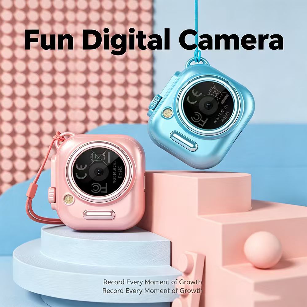 Smartwatch Digital Watches For Girls - Jam Tangan Pintar Kamera Anak-anak Perekam