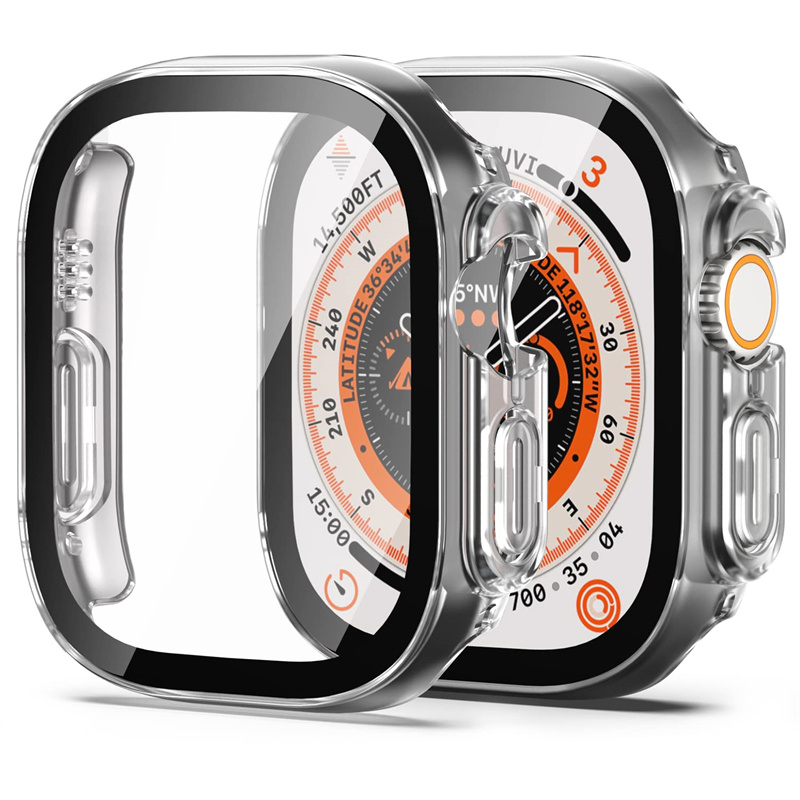 Kaca + casing untuk Apple Watc - Smartwatch Luxury Watches ulasan dan harga