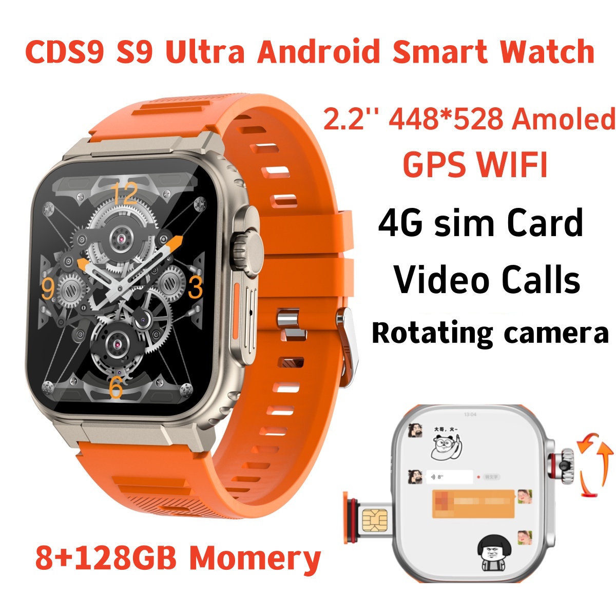 Jam Tangan Pintar Original S10 - Smartwatch Watches For Men With Gps ulasan dan harga