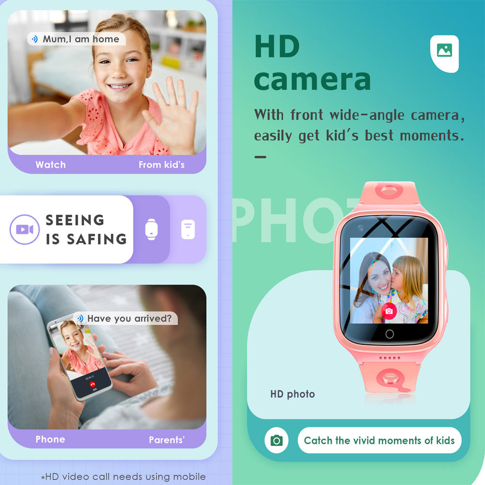 Jam Tangan Pintar 4G GPS Anak- - Smartwatch Watches For Boys ulasan dan harga