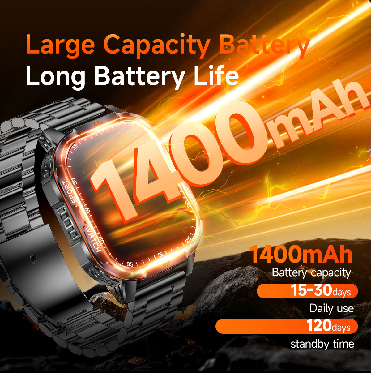 Jam Tangan Pintar 2026 Baru de - Smartwatch Watches For Men With Gps ulasan dan harga