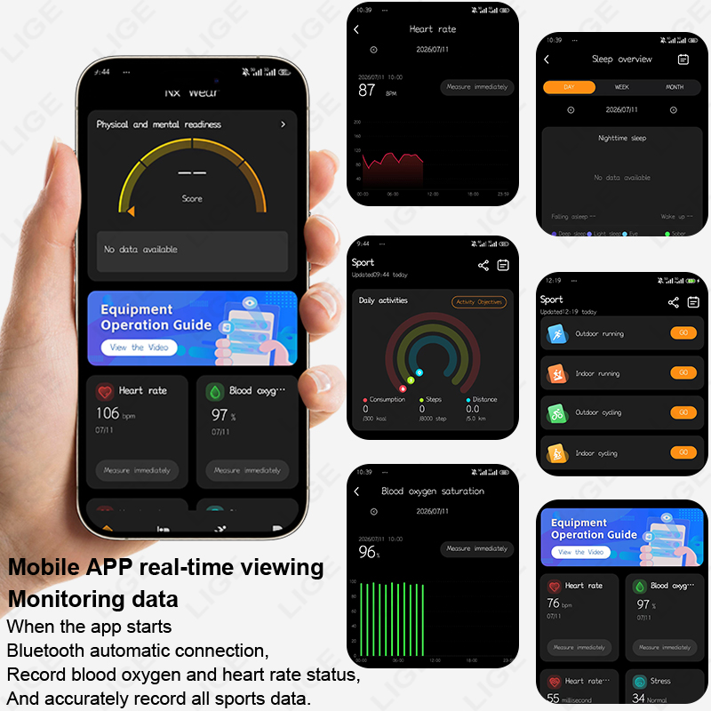 Gelang Pintar Ultra Tipis 4.9m - Smartwatch Slim Watches For Men ulasan dan harga