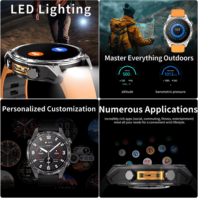 Jam Tangan Pintar Pria Terbaru - Smartwatch Watches For Men With Gps ulasan dan harga