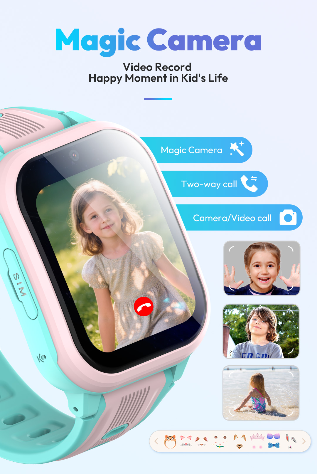 Wonlex 4G Jam Tangan Pintar An - Smartwatch Watches For Boys ulasan dan harga