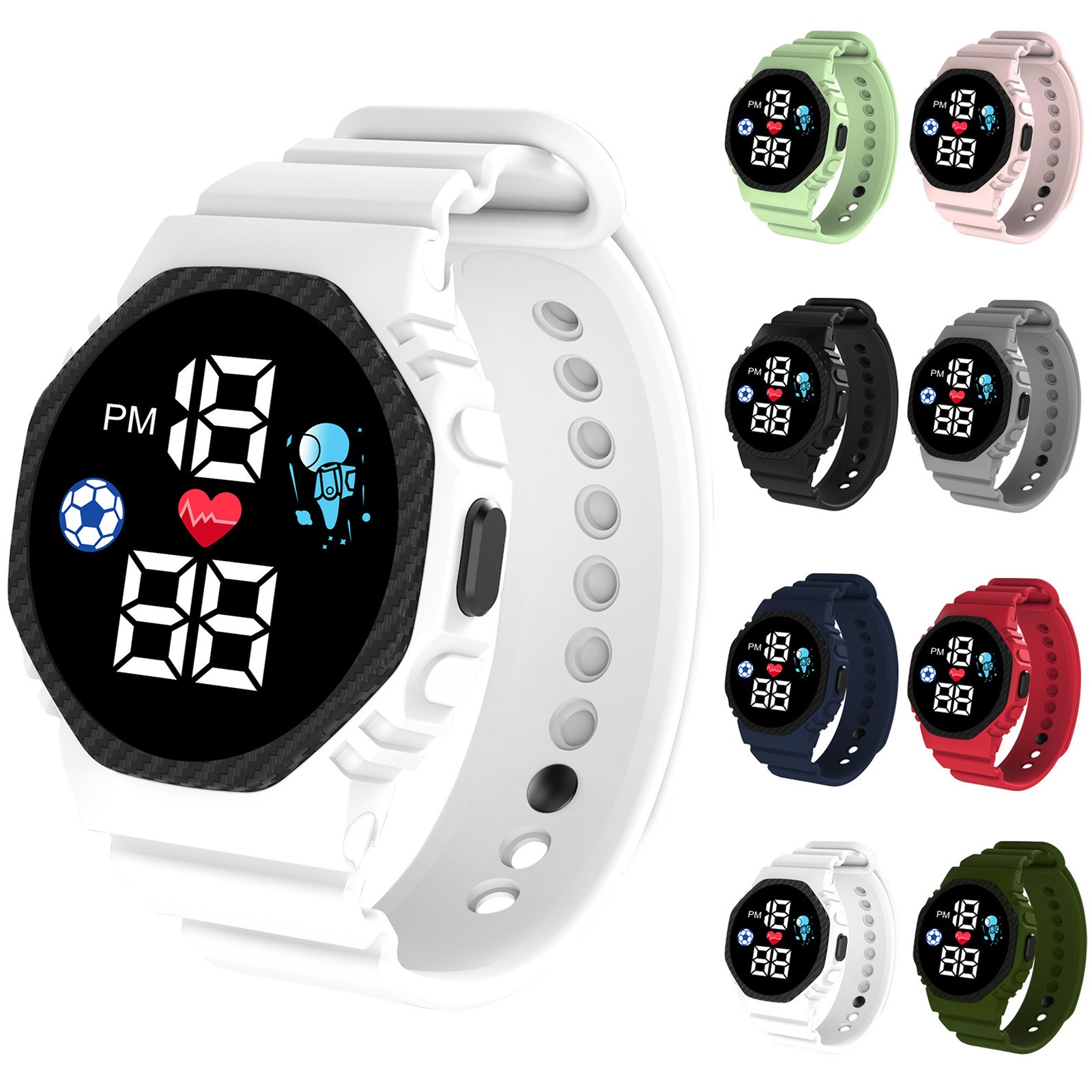 Jam tangan pintar anak laki-la - Smartwatch Digital Watches For Girls ulasan dan harga