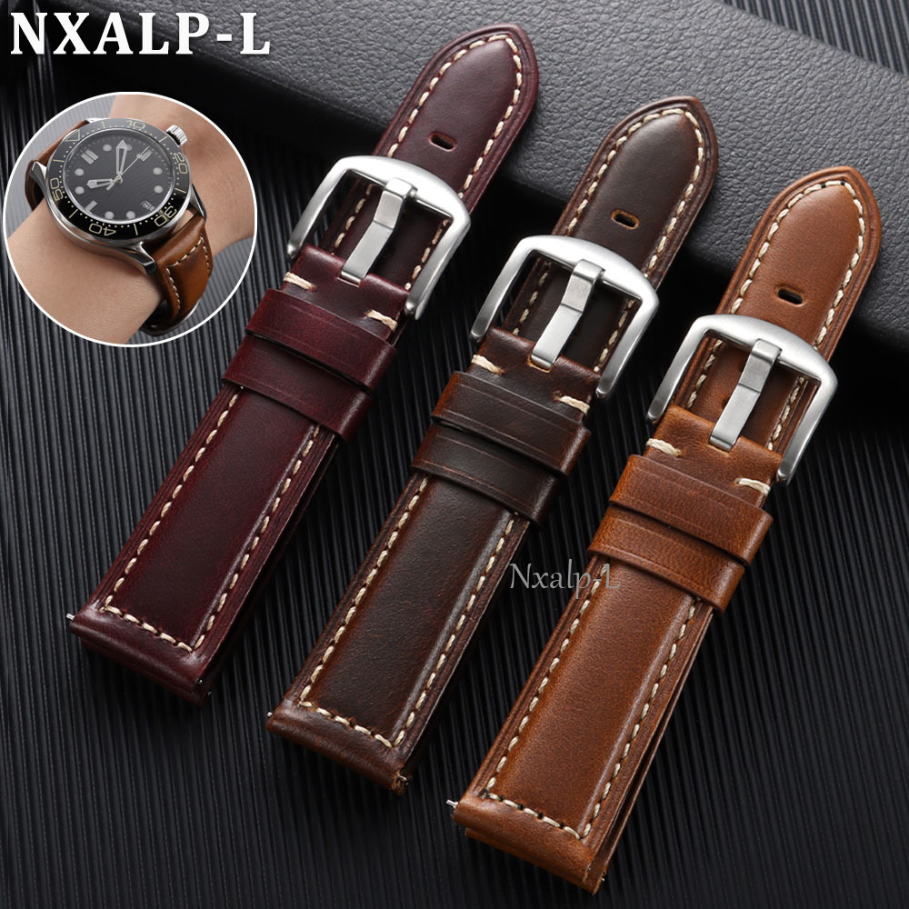 Tali Kulit Sapi Lilin Minyak 1 - Omega Watches Smartwatch ulasan dan harga
