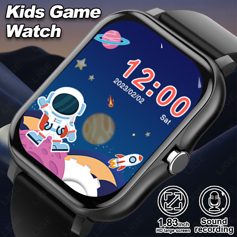 LIGE 2025 Audiobook Jam Tangan - Smartwatch Digital Watches For Girls ulasan dan harga