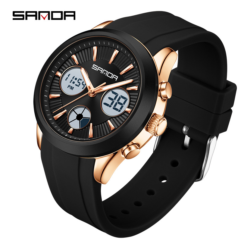 Jam tangan elektronik SANDA, j - Smartwatch Sports Watches For Men ulasan dan harga