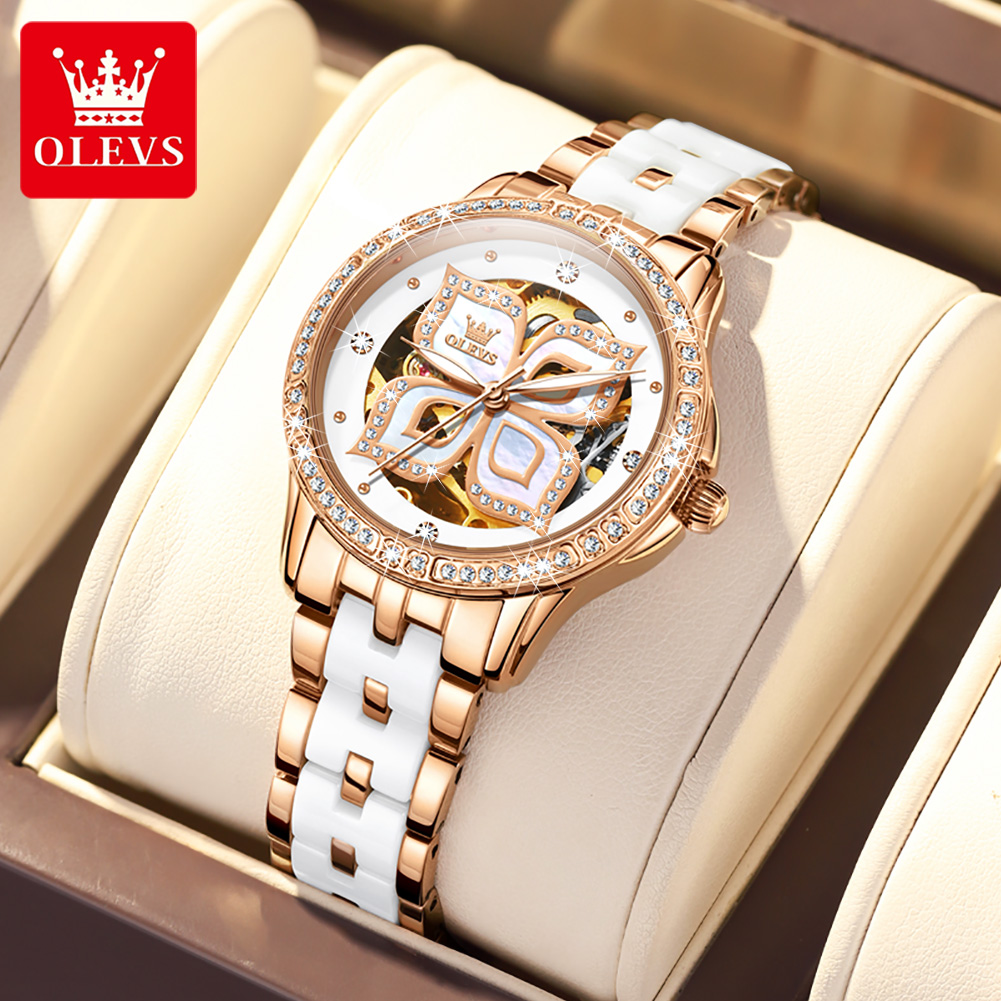Jam Tangan Wanita OLEVS 6612 F - Anti-Magnetic Watch ulasan dan harga