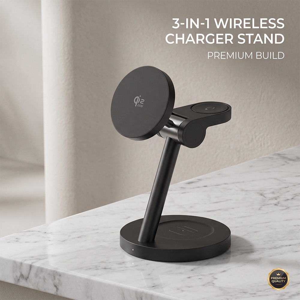 Qi2.2 25W Dock Pengisian Daya  - Watch Charging Dock ulasan dan harga