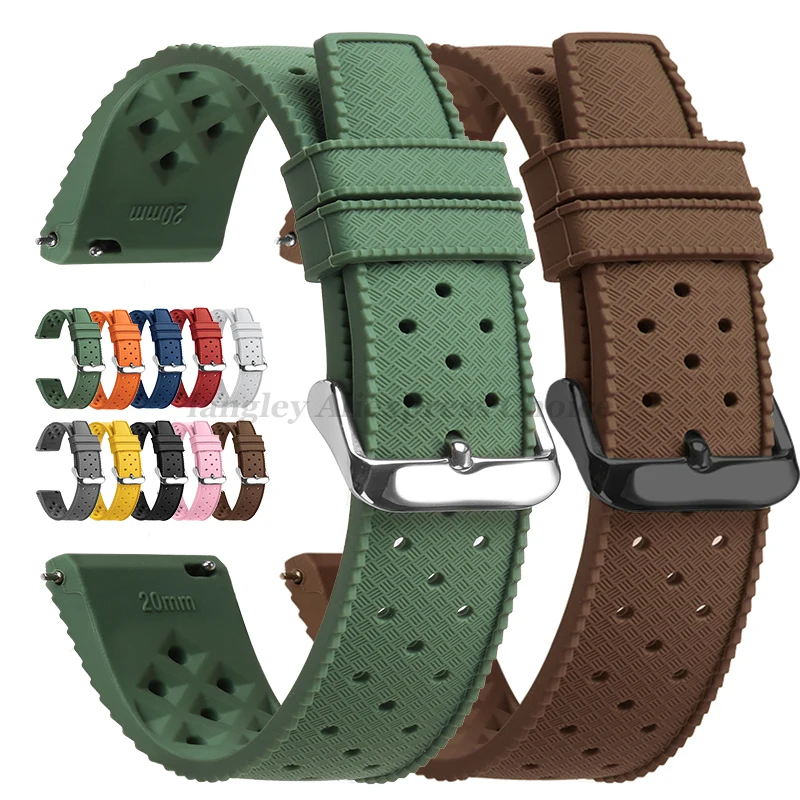 Tali jam tangan silikon tropis - Citizen Watches Smartwatch ulasan dan harga