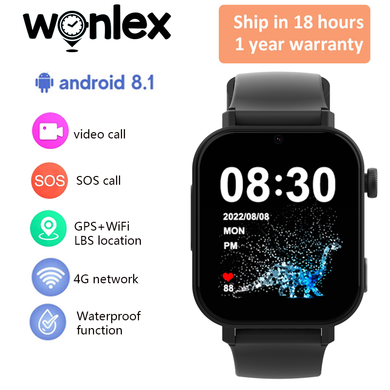 Wonlex KT36 4G Smart Watch Ana - Smartwatch Watches For Boys ulasan dan harga