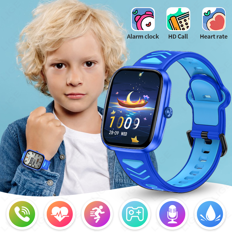 Jam Tangan Pintar Anak LIGE 20 - Smartwatch Watches Gift For Boys ulasan dan harga