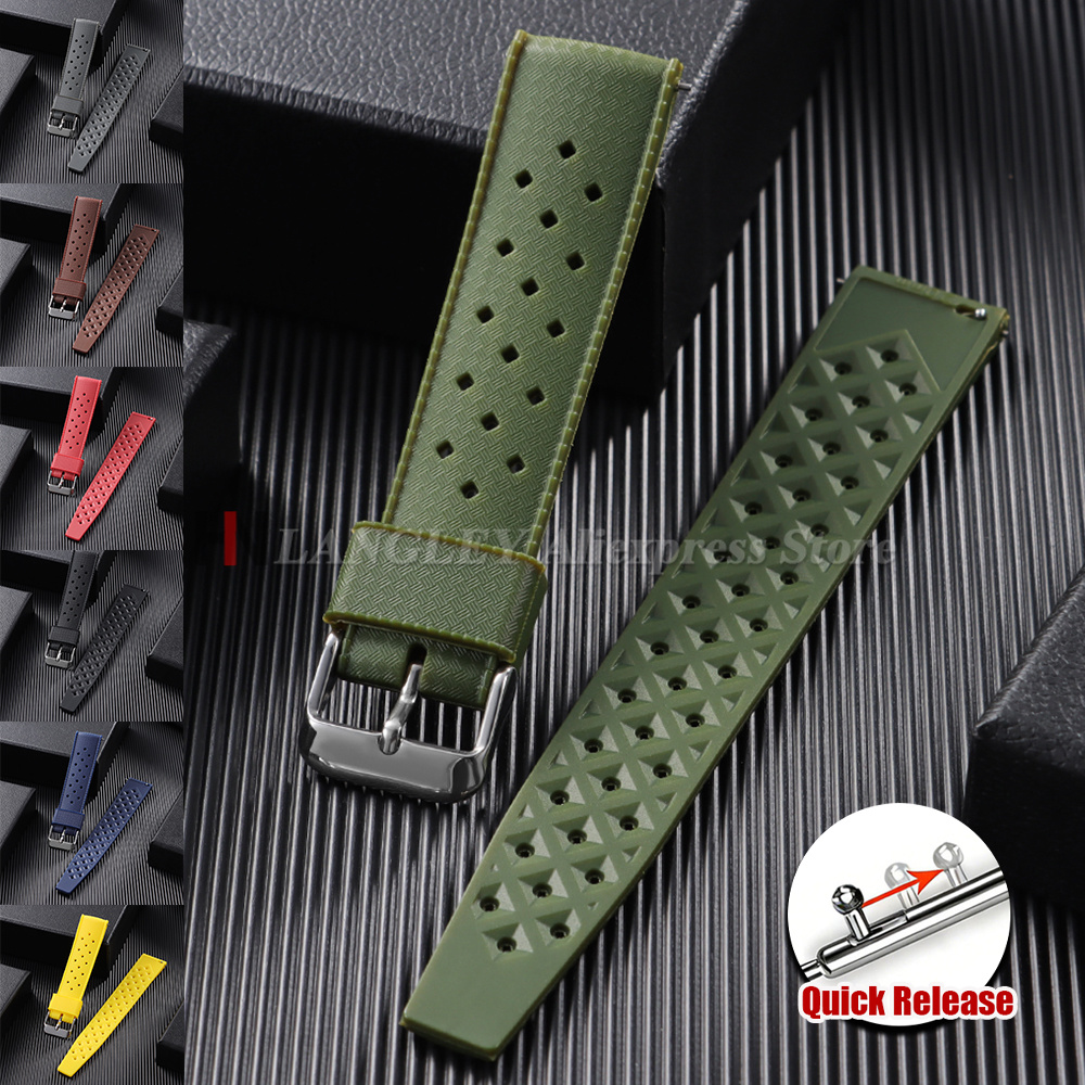 Tali Jam Tangan Silikon Tropis - Citizen Watches Smartwatch ulasan dan harga