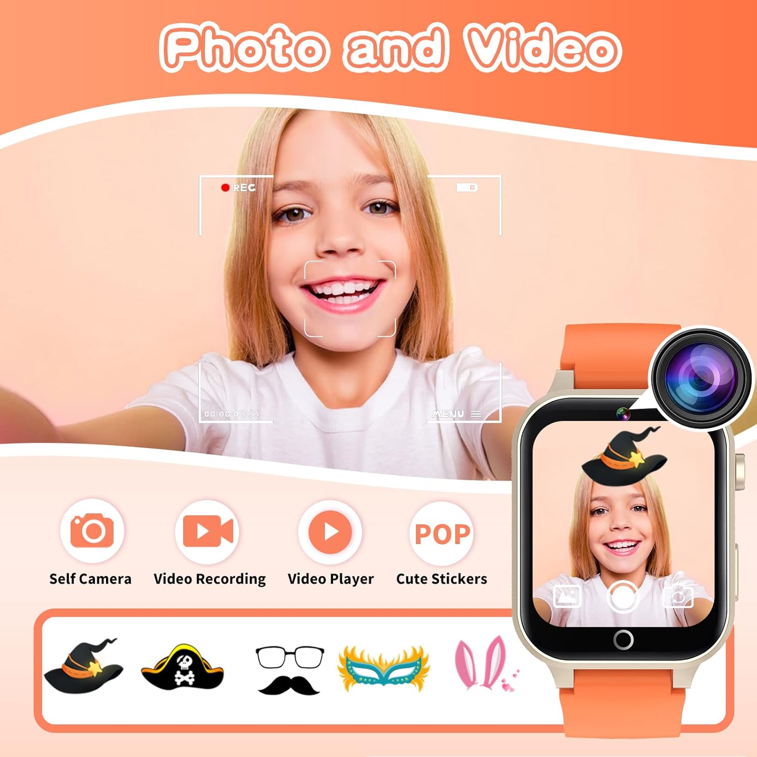 Jam tangan pintar game anak-an - Smartwatch Watches For Boys ulasan dan harga