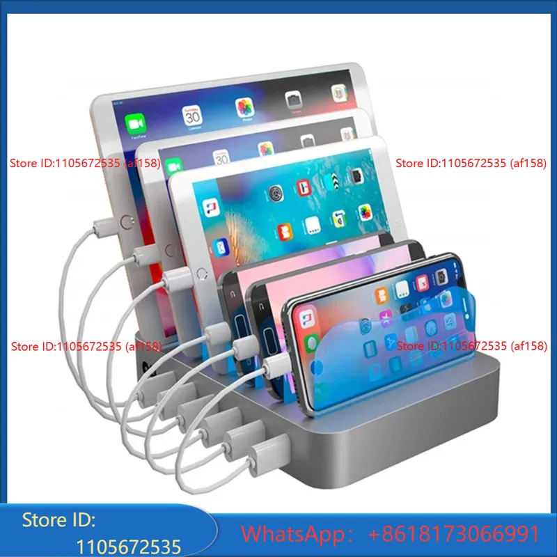 6USB dudukan telepon desktop,  - Smartwatch I Watches ulasan dan harga
