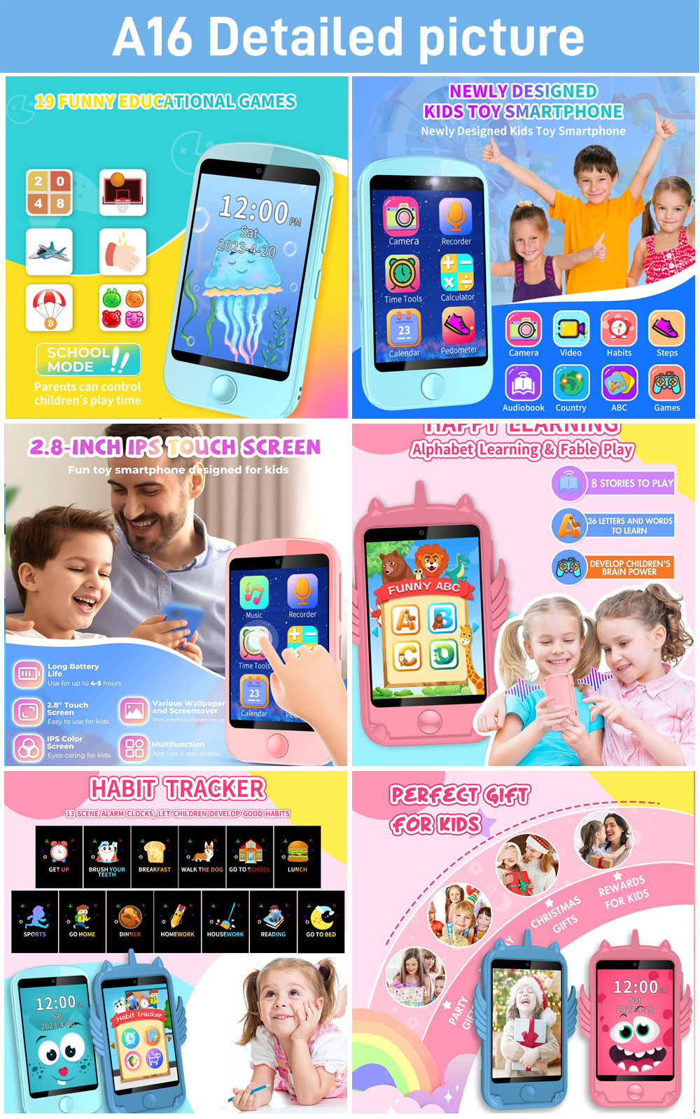 Jam Tangan Pintar Anak 2G 4G J - Smartwatch Watches Gift For Boys ulasan dan harga