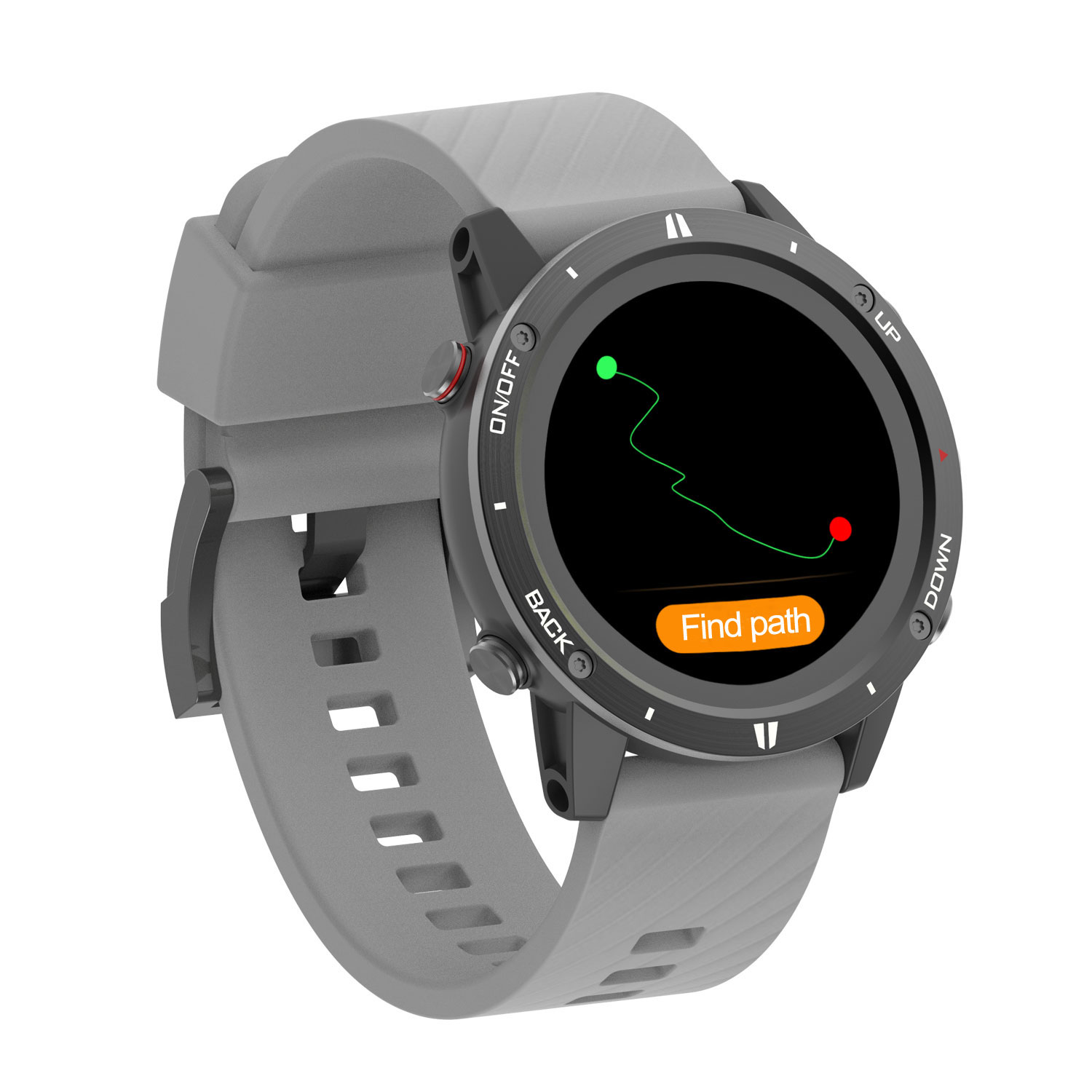 Sunroad olahraga GPS pria, jam - Smartwatch Watches For Men With Gps ulasan dan harga