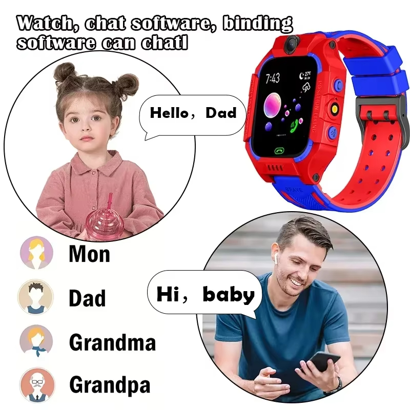 Jam Tangan Pintar Kamera Anak  - Smartwatch Watches Gift For Boys ulasan dan harga