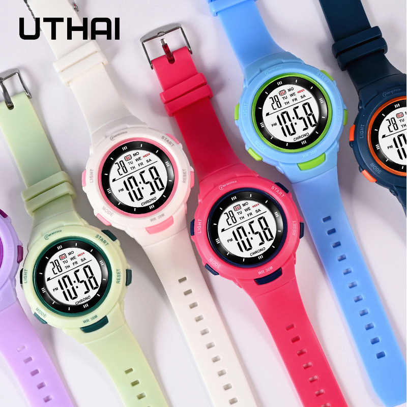 Utthai jam tangan anak jam tan - Smartwatch Watches Gift For Boys ulasan dan harga